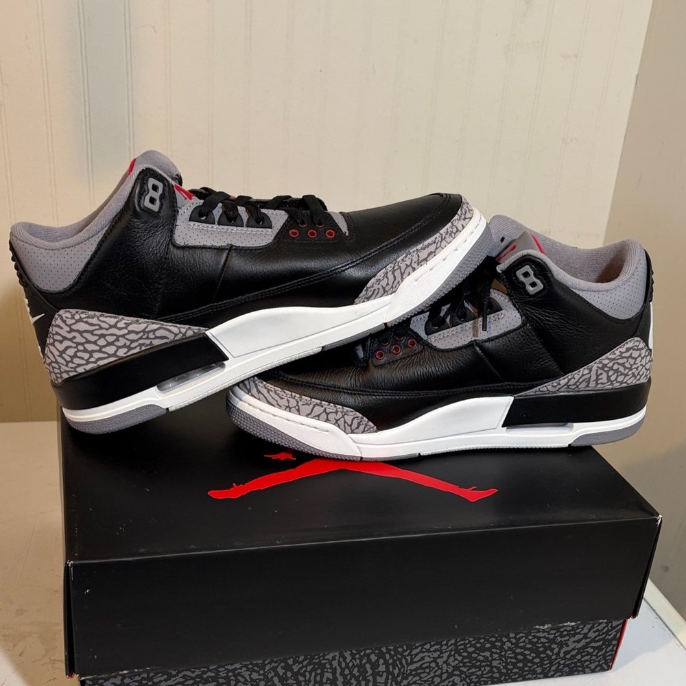 Jordan 3 Retro Black Cement NIB! DEADSTOCK!! DN3707-010 - Picture 8 of 10